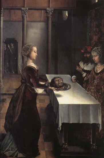 Juan de Flandes Herodias Revenge oil painting picture